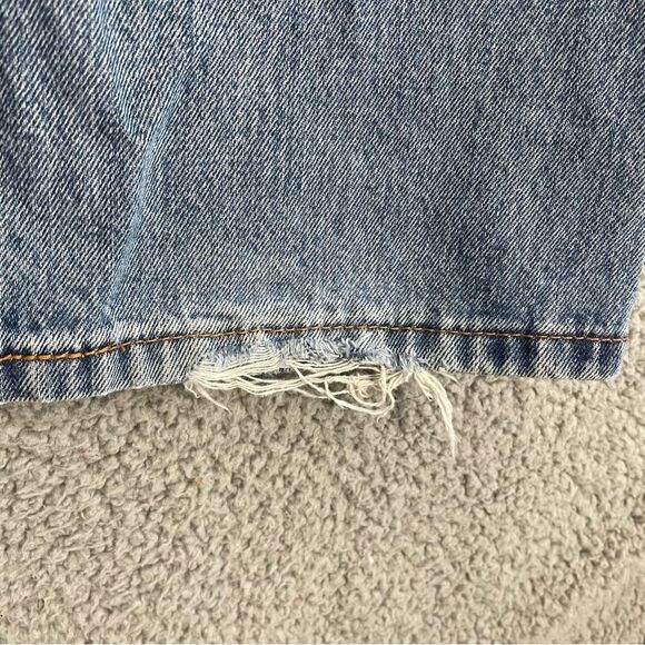 Levi's‎ 505 Jeans Men 38x33 Blue Medium Wash Straight Denim - Picture 7 of 14